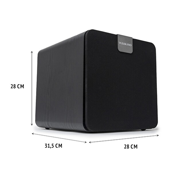Vulkkano SUB8 Siyah Aktif Subwoofer