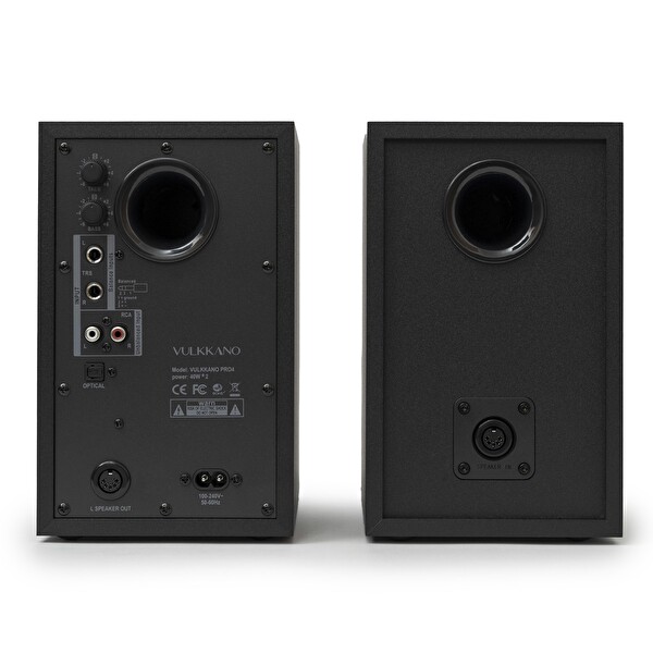 Vulkkano Pro 4 Monitör Siyah Hoparlör