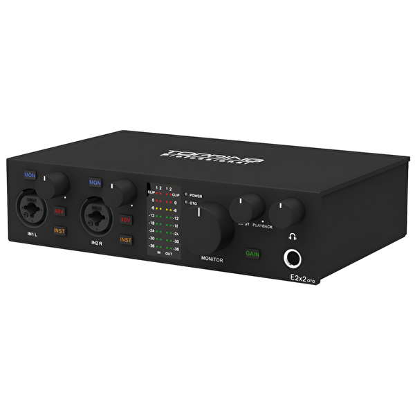 Topping Professional E2x2 OTG Siyah Ses Kartı