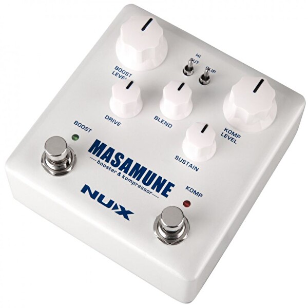 Nux Masamune Booster & Kompressor Pedalı