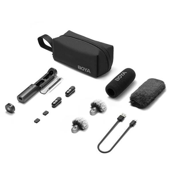Boya Magic Al-Powered Transformable Mini Wireless Mikrofon - SKU05