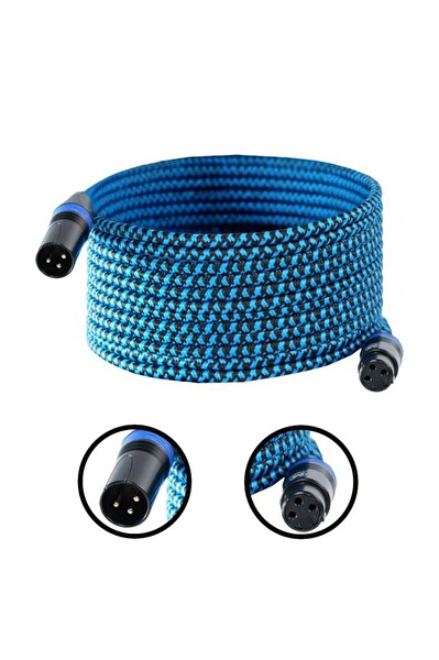 Maxword MXLR-25M XLR TO XLR 25 M Mikrofon Kablosu