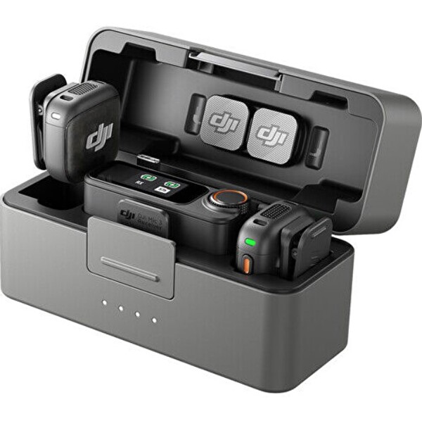DJI Mic 3 - 2 TX + 1 RX + Charging Case