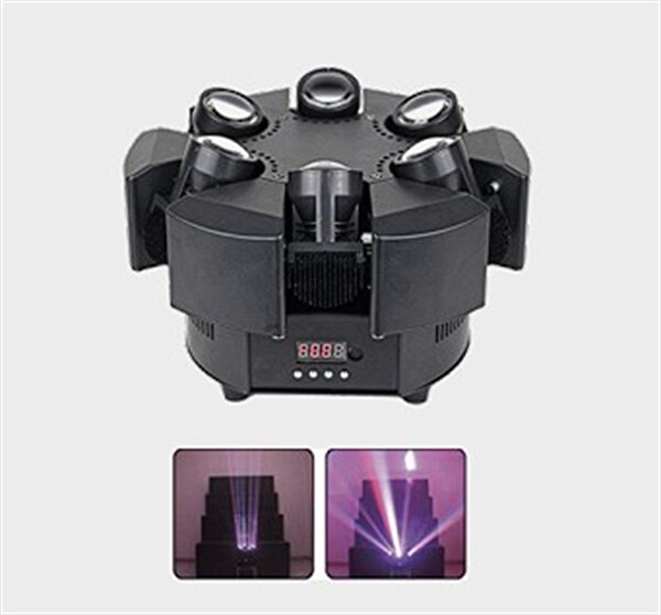DJ Pro WR-6 6 Head 6x20 Watt RGBW 4in1 Moving Head Robot Işık