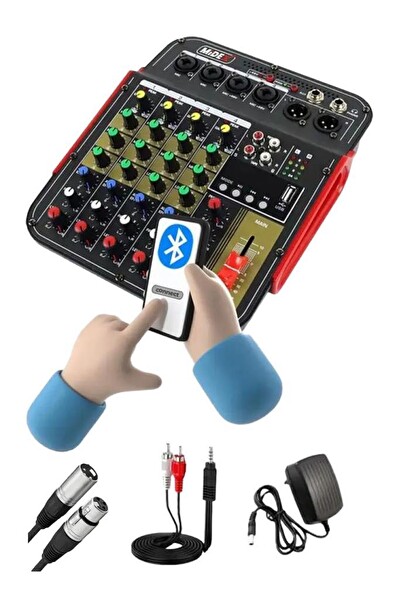 Lastvoice Ample Little Paket-4 Aktif Hoparlör ve Mikser Full Ses Sistemi Seti