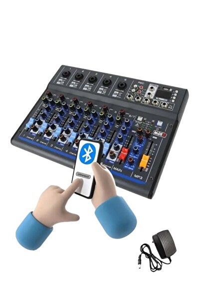 Lastvoice Ample Covering-Paket-4 Aktif Hoparlör ve Mixer Full Ses Sistemi Seti