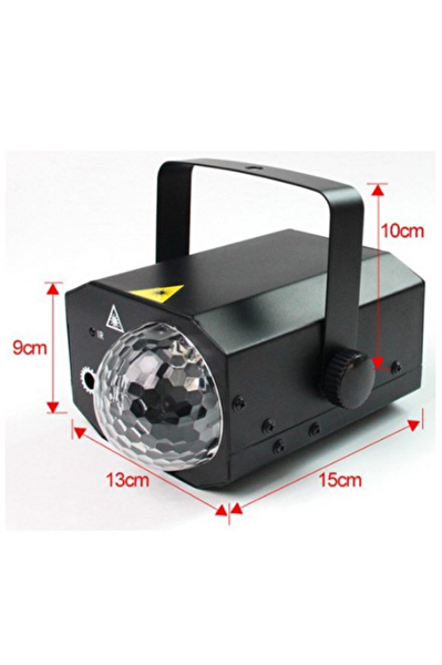 Quenlite QD-16 RGB 16 Çeşit Desen Sahne Led ve Lazer Işık