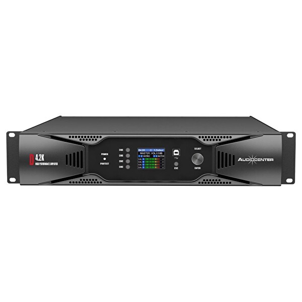 Audiocenter D4.2K 4x500W Dsp'li Amplifikatör