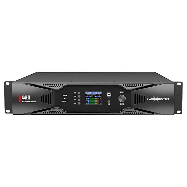 Audiocenter D4.4K 4x1000W Dsp'li Amplifikatör