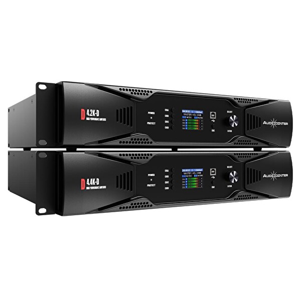 Audiocenter D4.4K 4x1000W Dsp'li Amplifikatör