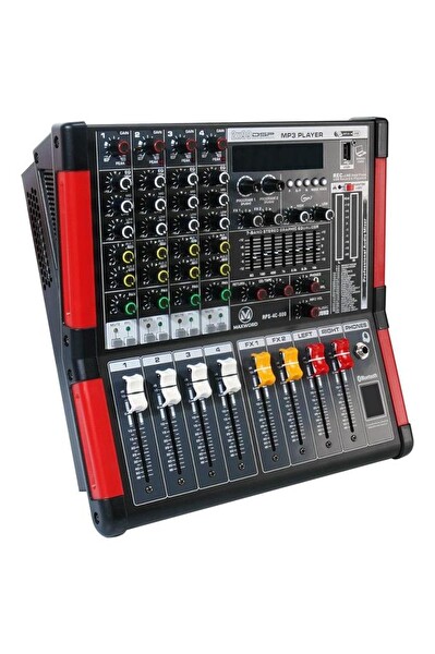 Midex Maxword RPS-4C-800 Amfili Power 2x400W 2x99 DSP Efektli Mixer