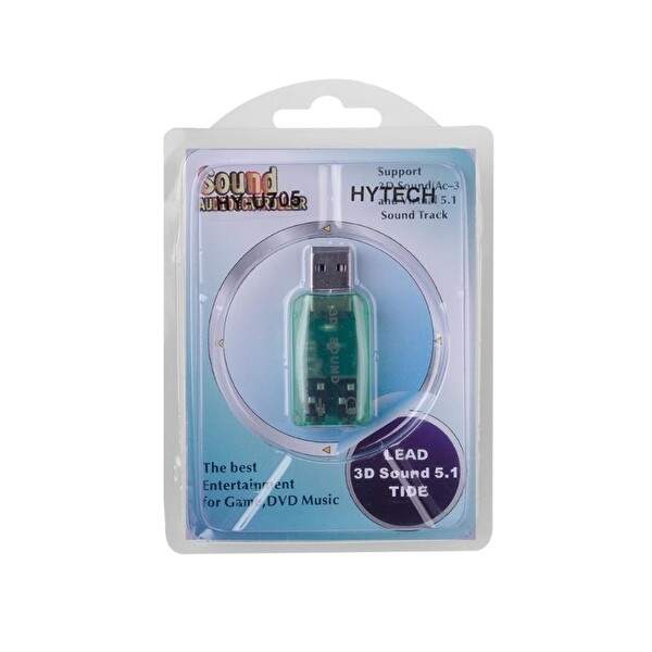 Hytech HY-U705 5.1 Dual Channel Usb Ses Kartı