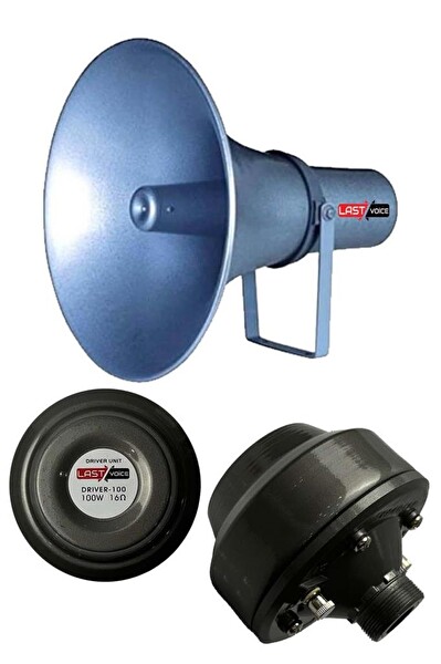 Lastvoice Driver-100H 16 Ohm Hornlu Cami Hoparlörü - 100 W