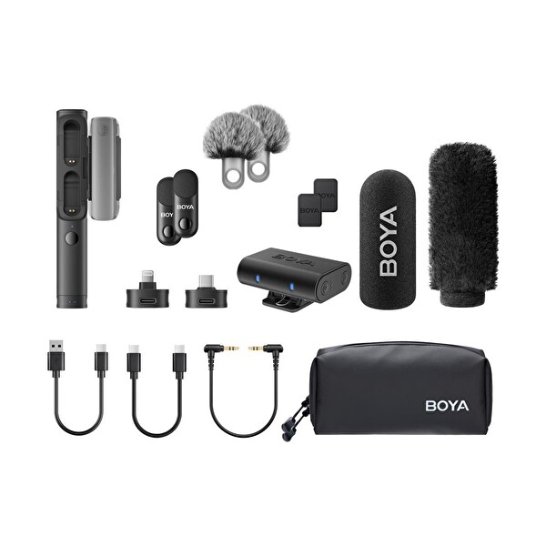 Boya Magic-02 Al-Powered Transformable Mini Wireless Mikrofon