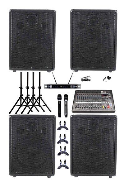 Lastvoice İdeal Plus Paket-1 Okul Tören Ve Canlı Müzik Ses Sistemi Seti
