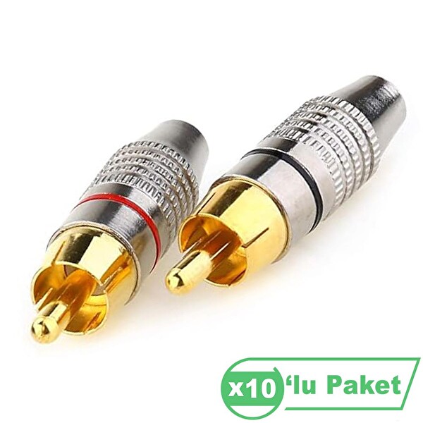 Losen Le5023 Rd Rca Erkek Konnektör (10'lu Paket)