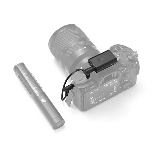 Boya Magic Kablosuz Mikrofon için 3.5 MM TRS Kamera Alıcısı
