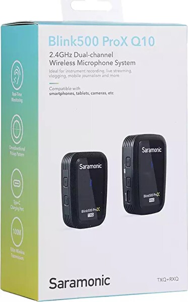 Saramonic Blink 500 Pro X Q10 Mikrofon