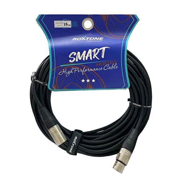 Roxtone XLR Erkek-XLR Dişi Mikrofon Kablosu 15 MT RX-K12115