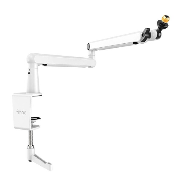 Fifine BM88-W Düşük Profil Mikrofon Standı Beyaz
