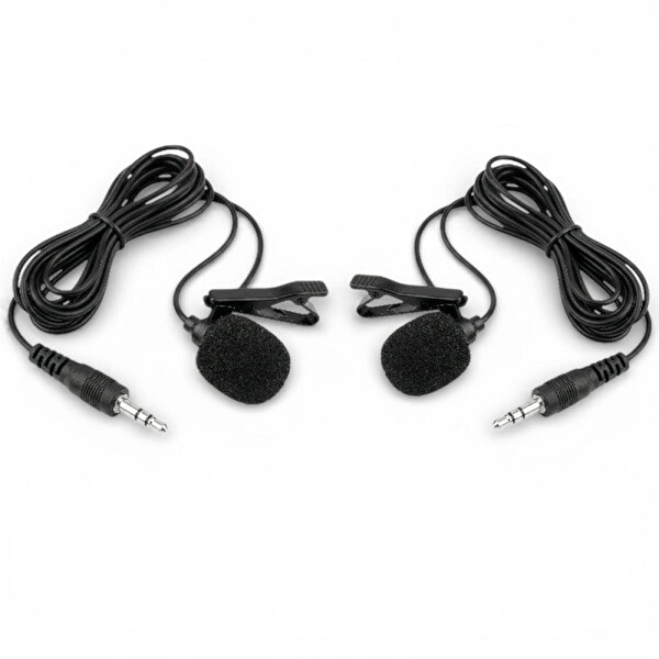 Rose RW-211YY UHF 2x100 Kanallı 2'li Telsiz Yaka - Yaka Mikrofon