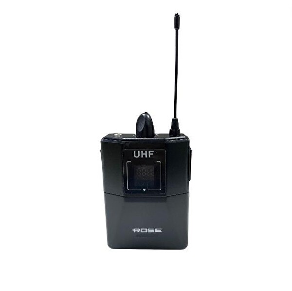 Rose RW-211YY UHF 2x100 Kanallı 2'li Telsiz Yaka - Yaka Mikrofon