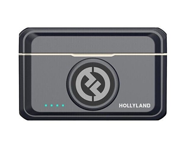 Hollyland Lark M2 Mini Combo Kablosuz Yaka Mikrofonu (2 Verici - 1 Alıcı)