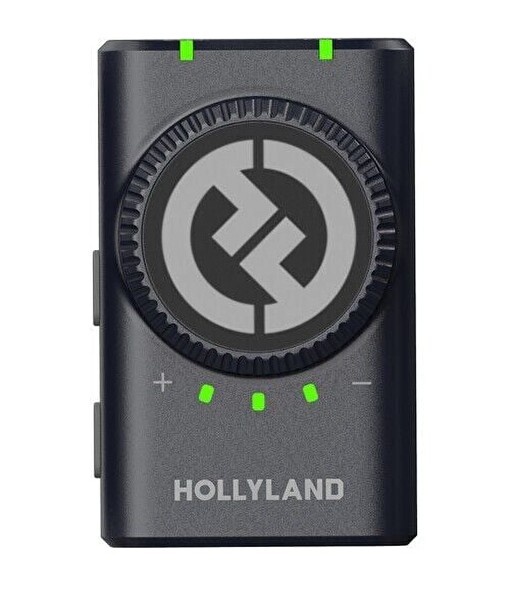 Hollyland Lark M2 Mini Combo Kablosuz Yaka Mikrofonu (2 Verici - 1 Alıcı)