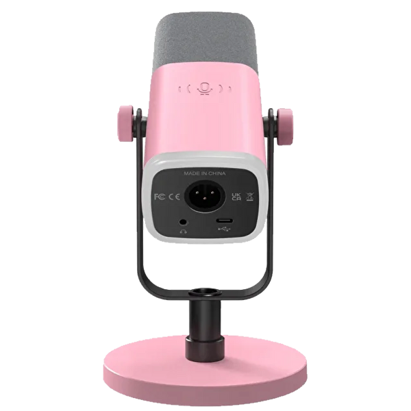 Fifine AM8 XLR USB RGB Dinamik Pembe Yayıncı Mikrofonu