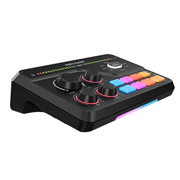 Fifine Ampligame SC8 USB Oyuncu Ses Mikseri