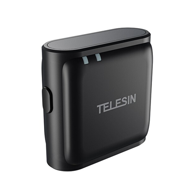 Telesin P5-MCP-01 Type-C Kablosuz Yaka Mikrofonu Mobil Ses Kayıt ve İçerik Üretim Mikrofonu