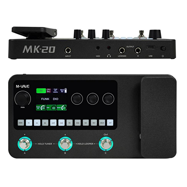 M-Vave MK-20 Elektro Gitar Pedalı