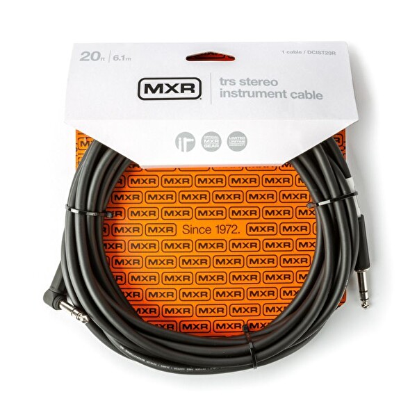 MXR DCIST20R Stereo Enstrüman Kablosu 6 M
