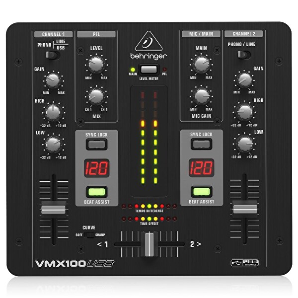 Behringer Pro VMX100USB USB DJ Mikseri