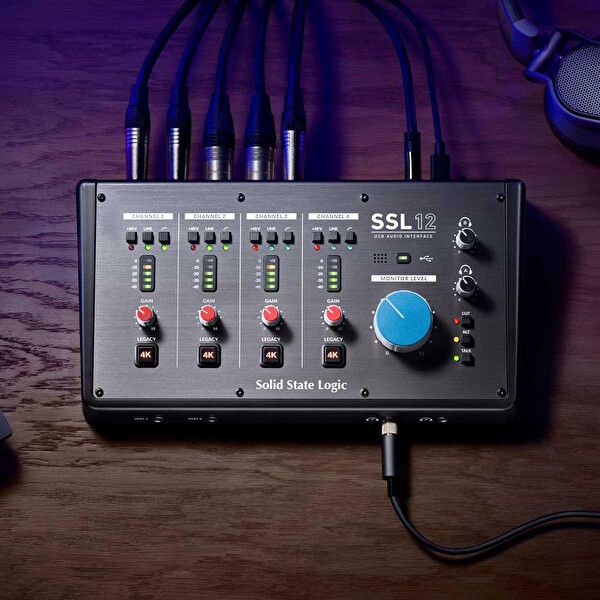Solid State Logic SSL 12 - 4 Kanal USB Ses Kartı