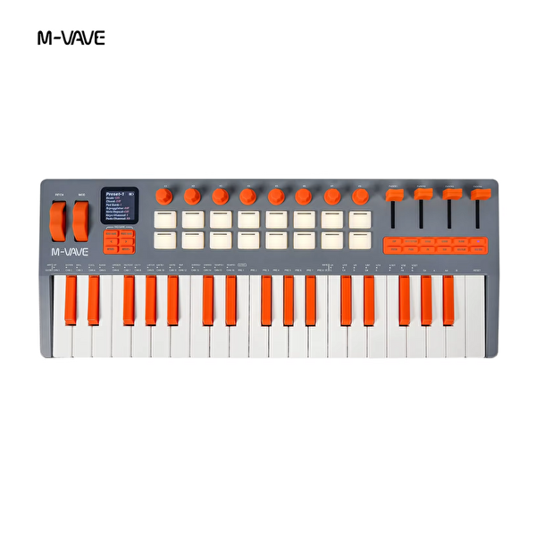 M-Vave SMK-37 Elite 37 Tuşlu Kablosuz Midi Klavye