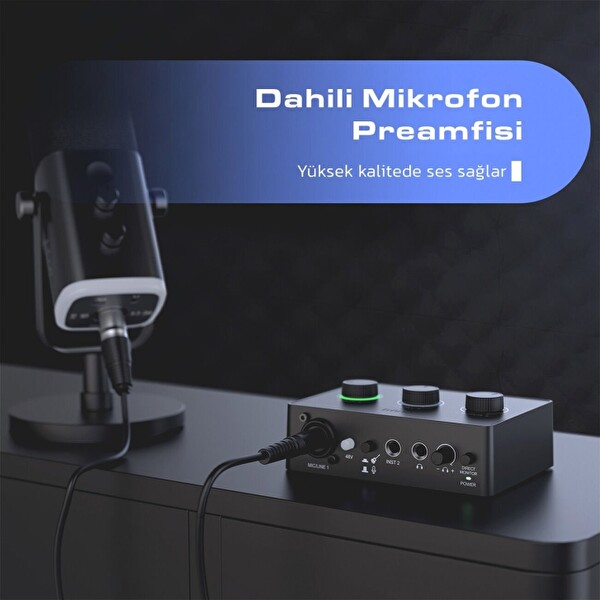 Fifine Ampli1 SC1 USB Ses Kartı