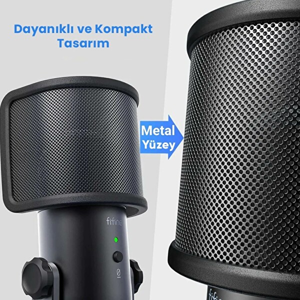 Fifine U1 Metal Pop Filtre - Pop Filter