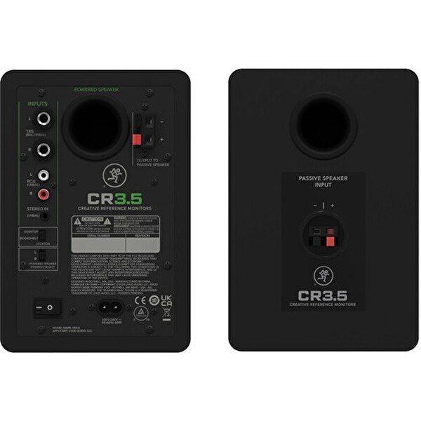 Mackie CR3.5 Aktif Multimedya Monitör Hoparlör - Çift