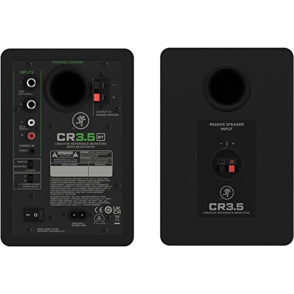 Mackie CR3.5BT Aktif Bluetooth Multimedya Monitör Hoparlör - Çift