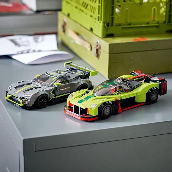 LEGO Speed Champions Aston Martin Valkyrie Amr Pro ve Aston Martin Vantage GT3 76910