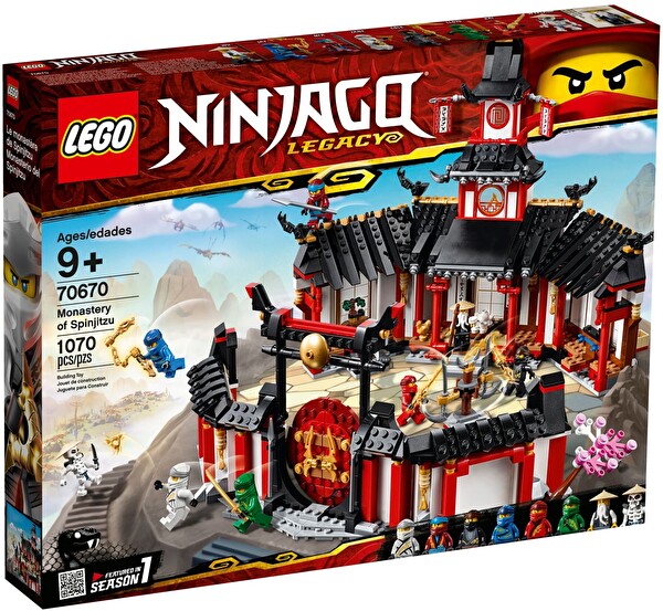 LEGO Ninjago Monastery Of Spinjitzu 70670