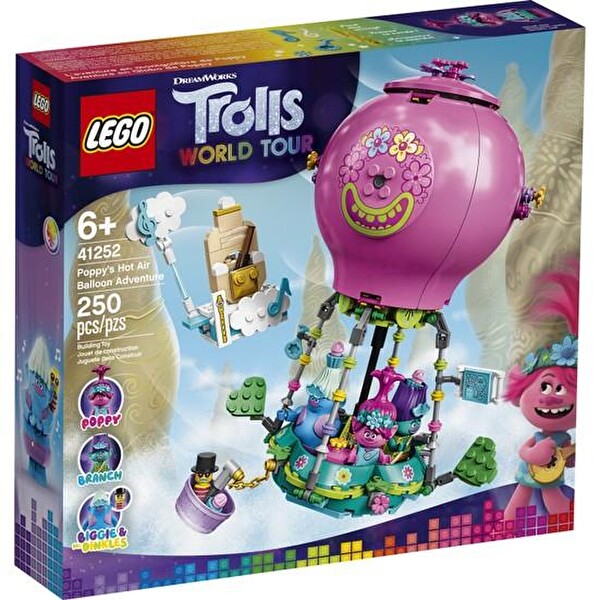 LEGO Trolls Poppy'nin Sıcak Hava Balonu Macerası 41252