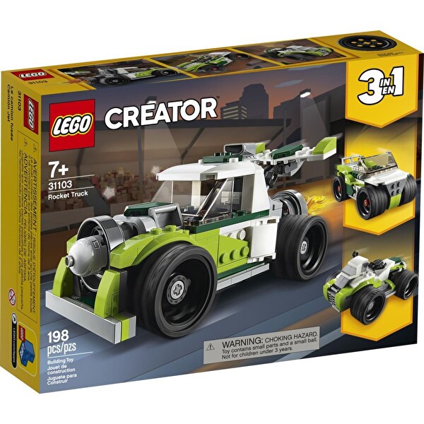 LEGO Creator 3’ü 1 Arada Roket Kamyon 31103