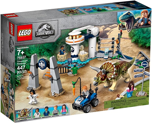 LEGO Jurassic World Triceratops Saldırısı 75937
