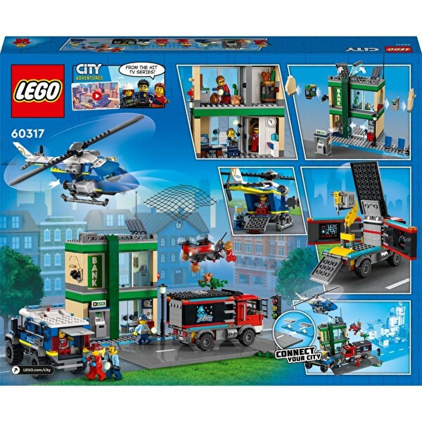 LEGO City Bankada Polis Takibi 60317