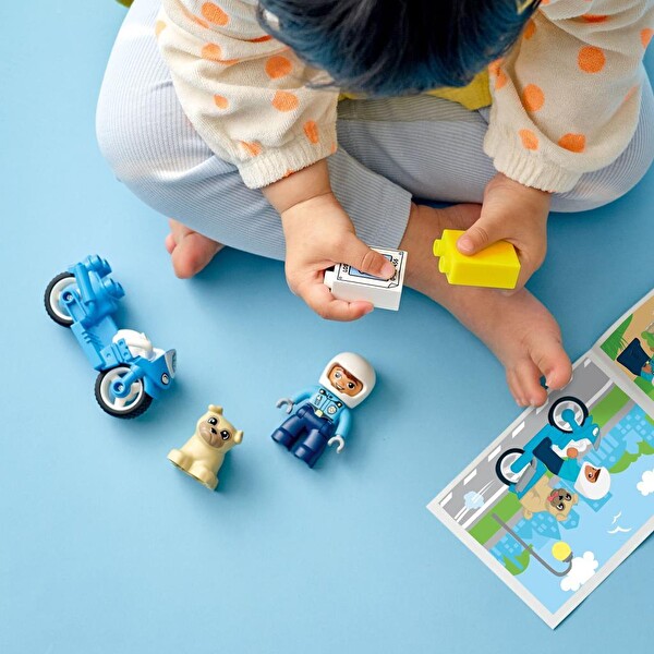 LEGO DUPLO Kurtarma Polis Motosikleti 10967