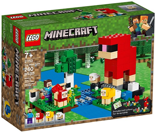 LEGO Minecraft Yün Çiftliği 21153