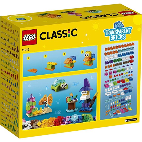 LEGO Classic Yaratıcı Şeffaf Yapım Parçaları 11013