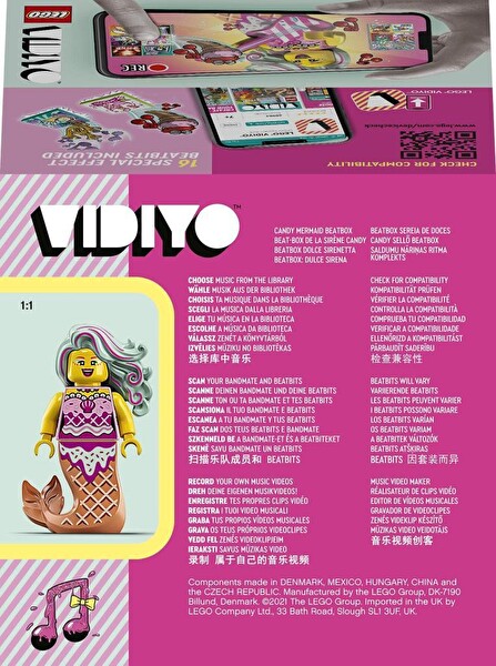 LEGO VIDIYO Candy Mermaid BeatBox 43102